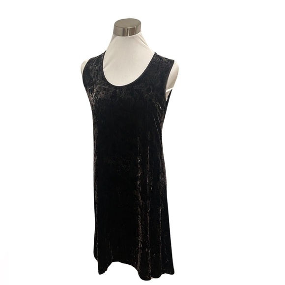 Eileen Fisher Velvet Sleeveless Shift Holiday perfect EUC XS - Picture 3 of 7
